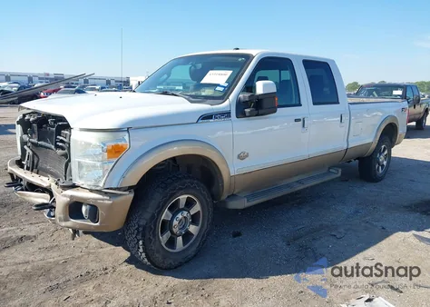 2011 Ford F-250 Lariat z USA, uszkodzony, nr VIN 1FT7W2BT3BEB53266